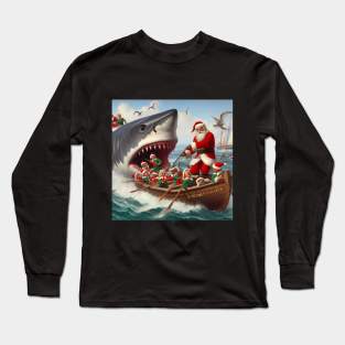 Christmas Horror Design 9/10 Long Sleeve T-Shirt